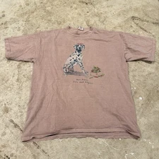 VTG Sea Dog T Shirt Red Purple  Mens One Size * Made in USA