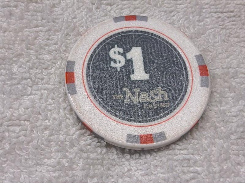 THE NASH CASINO (NASHUA, NEW HAMPSHIRE) $1.00 TABLE GAMING POKER CHIP