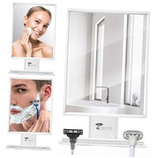Fogless Shower Mirror for Shaving  Makeup - Adjustable - Anti-Fog Mirror