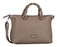 Gabor Maja Bowling Bag Handtasche Schultertasche Tasche Taupe Beige Neu