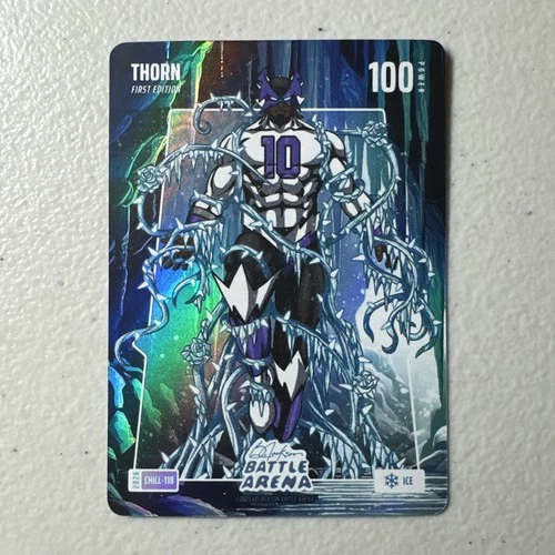 Bo Jackson Battle Arena Griffey Thorn DeMarr Derozen Chillin Ice Battlefoil