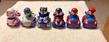 Marvel Spidey and His Amazing Friends Mini Vehicles Multicolor Set of 6