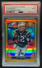 2014 Bowman Chrome Tom Brady Gold Refractor #/50 Patriots PSA 9