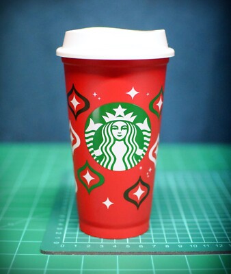 New! ~ Starbucks Holiday 2023 / Reusable 16oz Cup with Detachable Lid! |  eBay