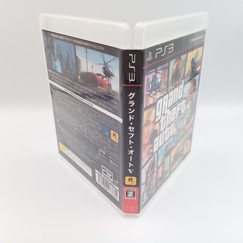 Grand Theft Auto V PS3 PlayStation 3 Japan Import With Map CIB Complete - Picture 3 of 9