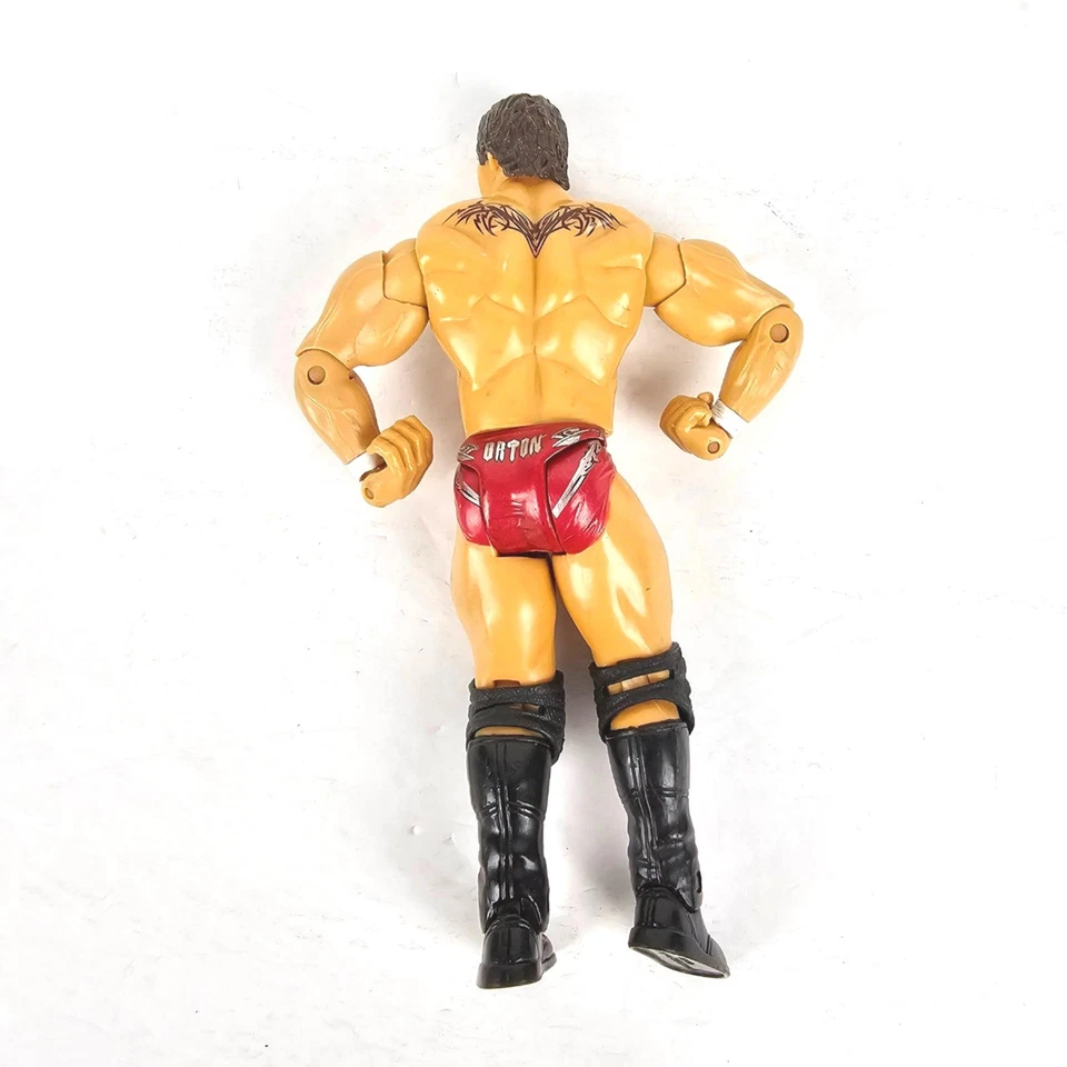 WWE Отдельно 2003 Рэнди Ортон Рестлинг Jakks Тихоокеанский Красный Наряд Эволюция - Изображение 2 из 2