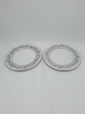 Sango ''Florentine'' Two Salad Plates (2) - 7 5/8 Inch
