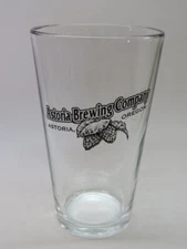 Collectible Beer Pint Glass ~ ASTORIA Brewing Co ~ Astoria, OREGON ~ Hops Vine