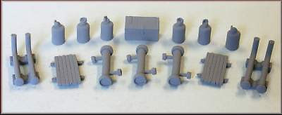 Knightwing B72 Industrial Yark Pack Rail / Road Depot or Loads Whitemetal (Pk18)