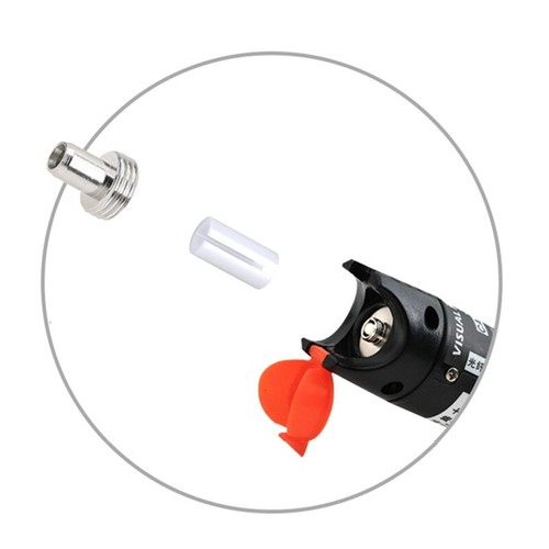 4 Fiber Optic Visual Fault Locator Replacement Parts Ceramic Tube And Metal-Head - Picture 5 of 12