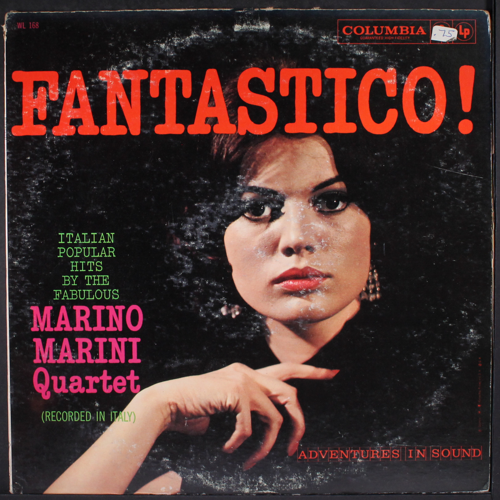 MARINO MARINI QUARTET: fantastico COLUMBIA 12" LP 33 RPM