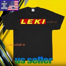 NEW SHIRT LEKI LOGO T-SHIRT UNISEX FUNNY AMERICAN USA SIZE S-5XL