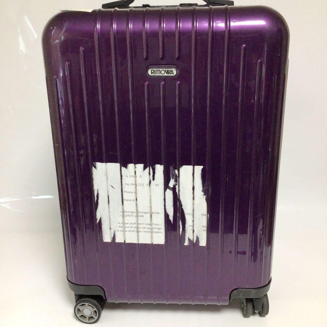 Rimowa Purple 4-wheels Carry Case Suitcase Popular Luxury