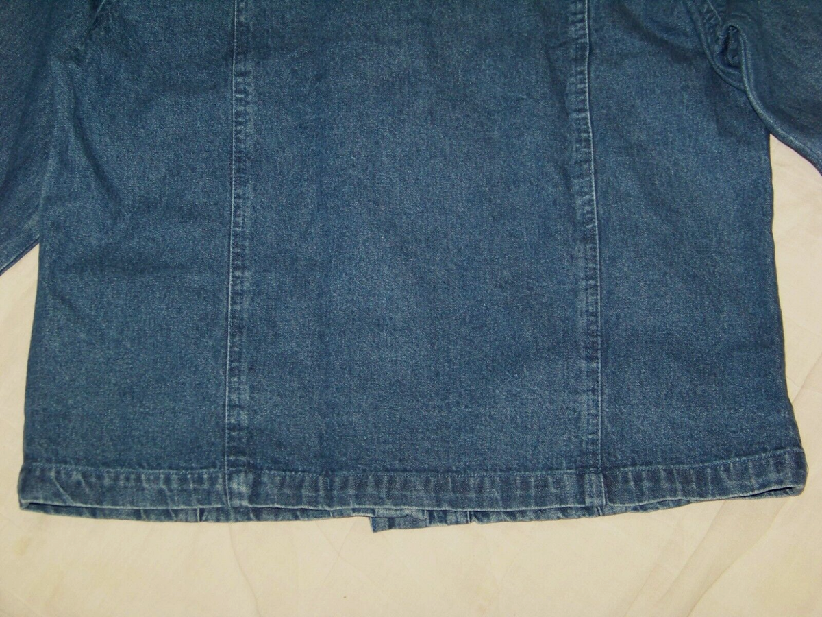 NAME IT Meisjes Nmfconny Emb DNM Jacket 3285-Un H, blauw