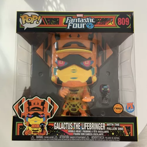 Funko Pop BLEMISHED! 10" Black Light CHASE Galactus Surfer PX Pop 809