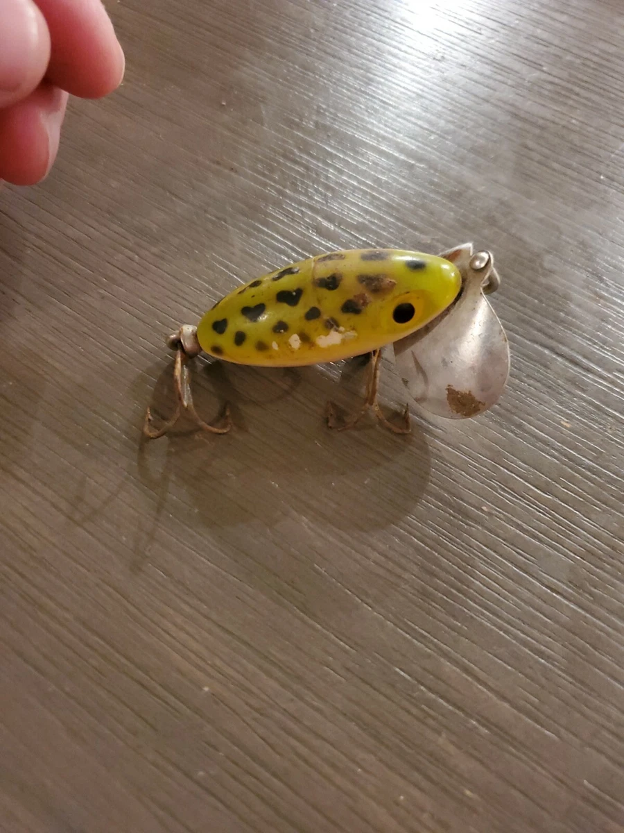 Fred Arbogast Jitterbug Vintage Fishing Lure Pat 2207425 2261867