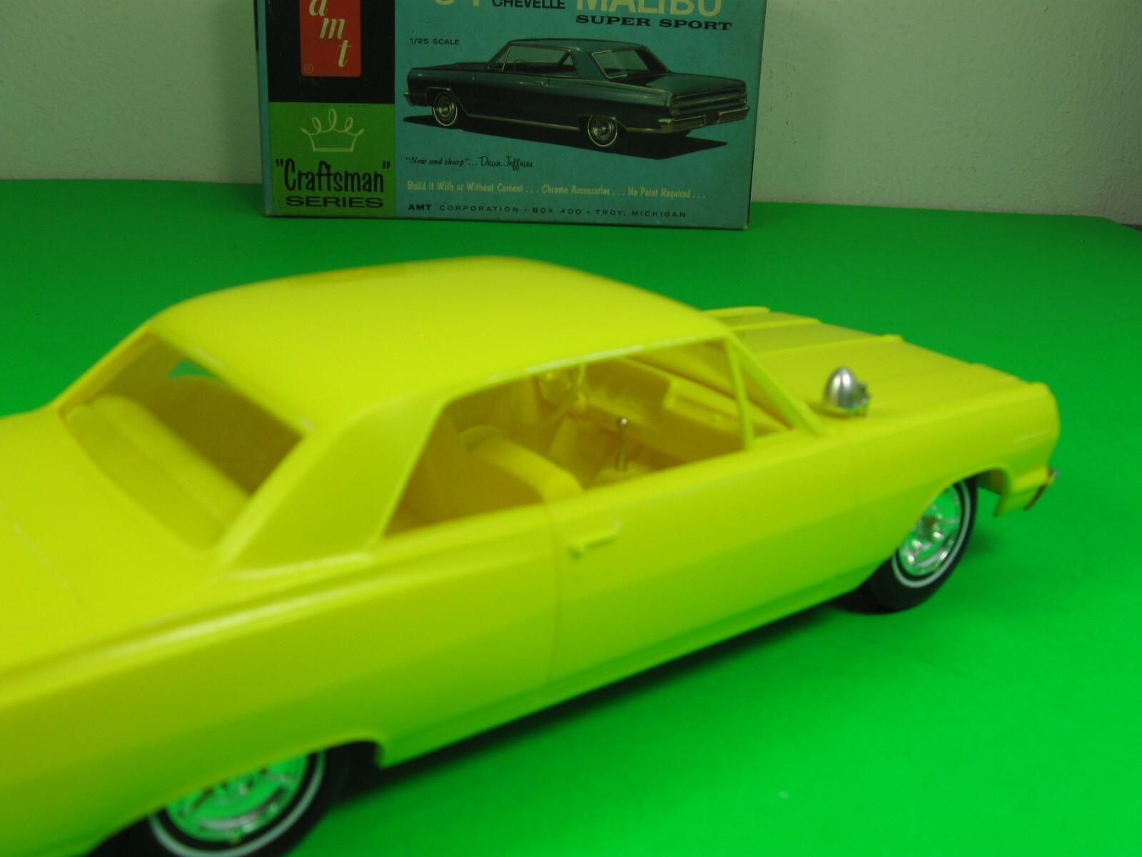 AMT 1964 CHEVELLE MALIBU SUPER SPORT CRAFTSMAN '64 SNAP & SCREW BOX NOT