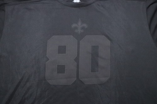 Jimmy Graham New Orleans Saints NFL Football Men's 5XL Jersey Shirt Black - Picture 3 of 11