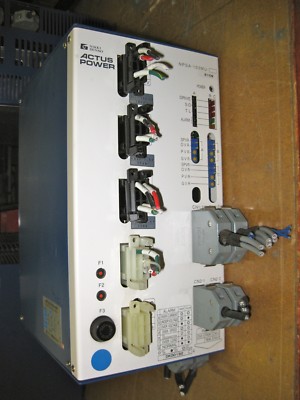 Nikki Denso Actus Power 3 Axis Servo DriveNPSA-103MU-1ECS USPP NPSA103MU1ECS CNC