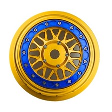 BeaxTurbo CNC Aluminum bead lock wheel For Losi super baja rey 2.0 1/6 1pcs gold