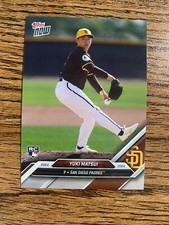 2024 Yuki Matsui OD-290 San Diego Padres Topps NOW Road To Opening Day RC