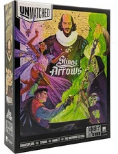 Unmatched Slings and Arrows by Restoration Games, Board Game for 2 to 4 Players
