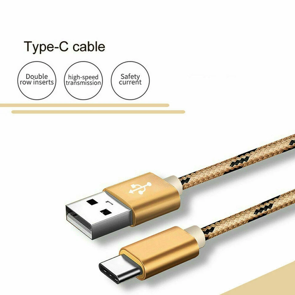 Fast Charging Charger USB C Cable Cord For Oppo A76 A54S A16S A94 A96 A74 A54 5G - Image 4 of 4