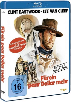 Blu-ray FÜR EIN PAAR DOLLAR MEHR v. Sergio Leone, Clint Eastwood ++NEU