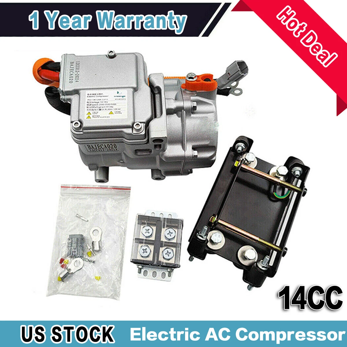 12 volt automotive sale electric ac compressor