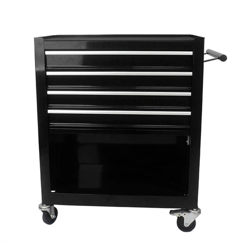 4 Drawers Rolling Tool Box Cart Chest Tool Garage Storage Cabinet with Wheels US - Picture 32 of 36