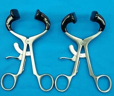 2 EACH MOLT MOUTH GAG BLUE 4.5" DENTAL SURGICAL INSTRUMENTS