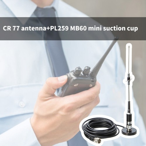 Base Antennas set CR-77 Antennas Set Easy to Use for Field Operations - Zdjęcie 3 z 8