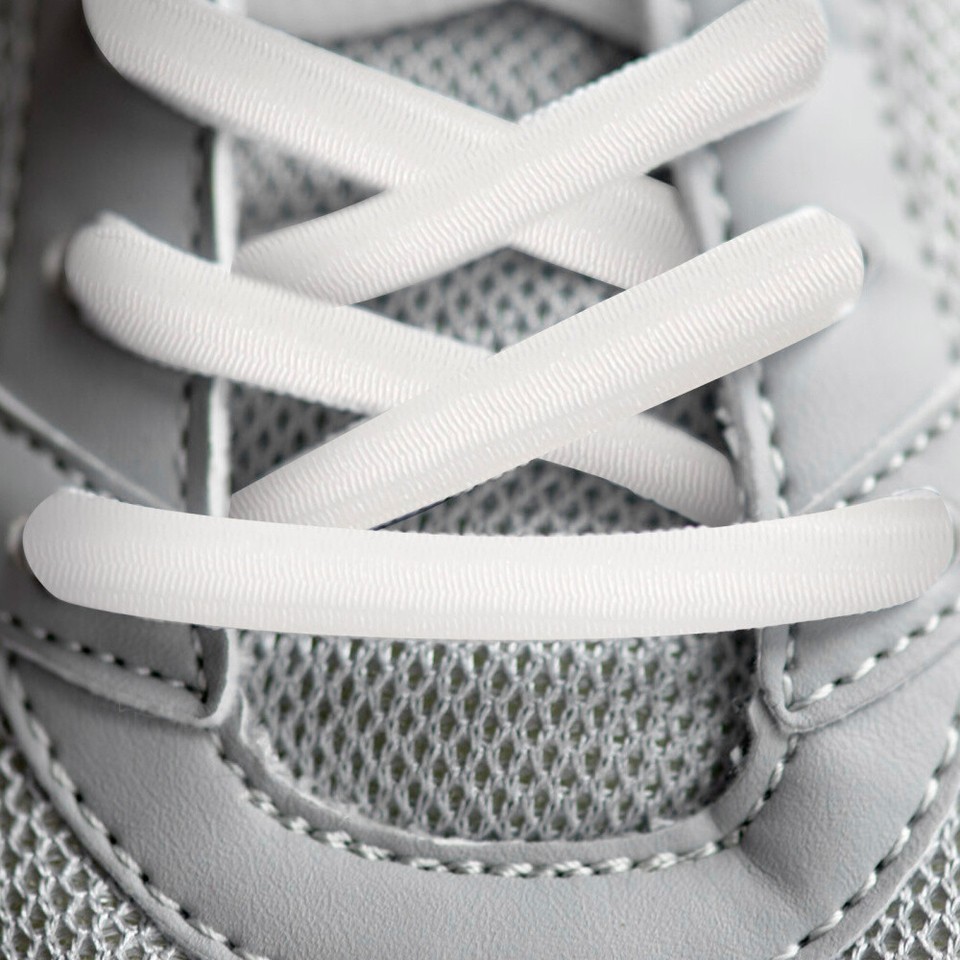 4 Pairs for Sneakers Boot Shoelaces Kids Free Elastic Convenient Time