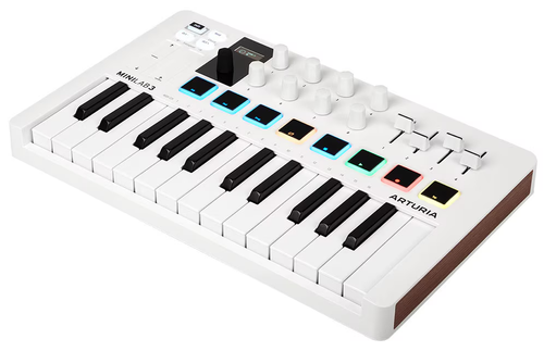 Arturia MiniLab 3 - Universal MIDI Controller, White NEW - Picture 2 of 4