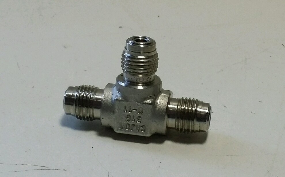 CAJON 316 W11 T FITTING 1/2" MALE THREADS NUPRO eBay