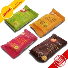 4 Packs 50g each 100% Natural Sweet Sugaring Sugar Hair Removal Wax All Essences