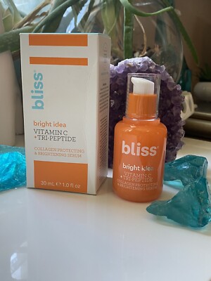 Bliss Bright Idea Vitamin C + Tri-Peptide, Brightening Serum 1 oz/30 mL