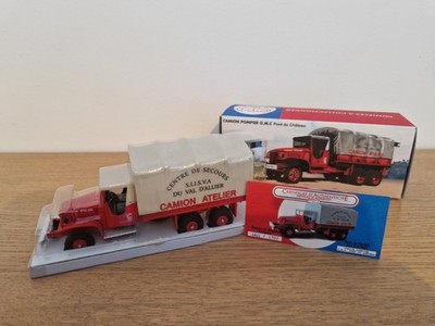     1/43 FIRE TRUCK WORKSHOP GMC CASTLE BRIDGE - NOREV / CIJ C80600    