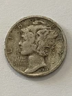 1936 Mercury Dime no mint mark