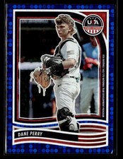 2024 Panini Stars & Stripes USA Baseball #145 Dane Perry Blue #/149 card
