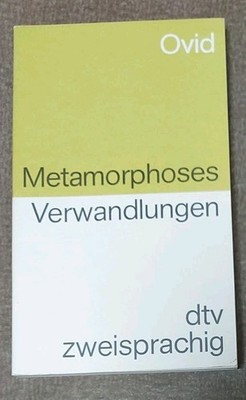Buch Ovid Metamorphosen Verwandlungen dtv zweisprachig TB sehr guter Zustand 