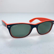 Ray-Ban New Wayfarer Sunglasses RB2132 789/3F Blue Orange FRAMES ONLY 52-18-145