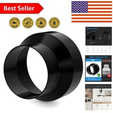 6 to 4 Inch Metal Duct Reducer - Easy Install for HVAC Ventilation Systems