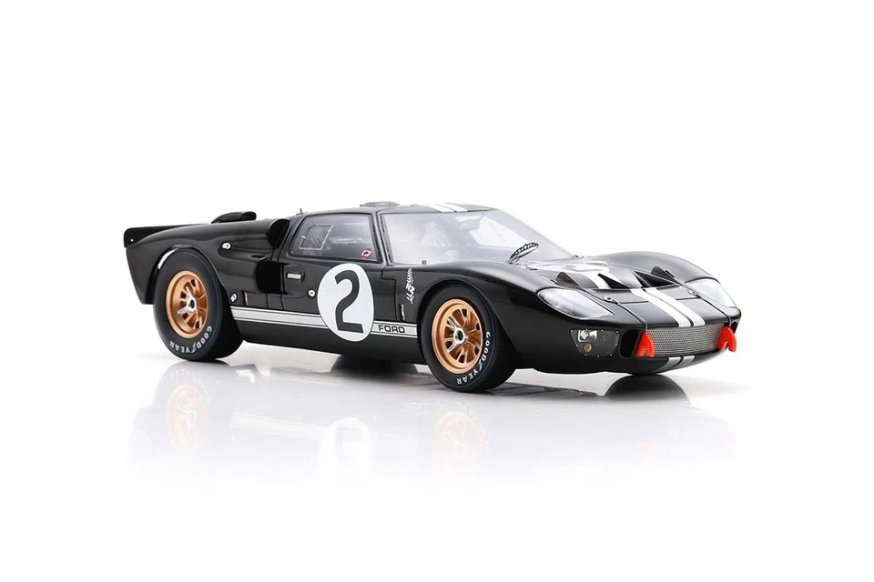 Spark Ford GT40 Mk II #2 - Shelby American Inc Winner Le Mans 1966 1/18. 18LM66 - Immagine 4 di 4