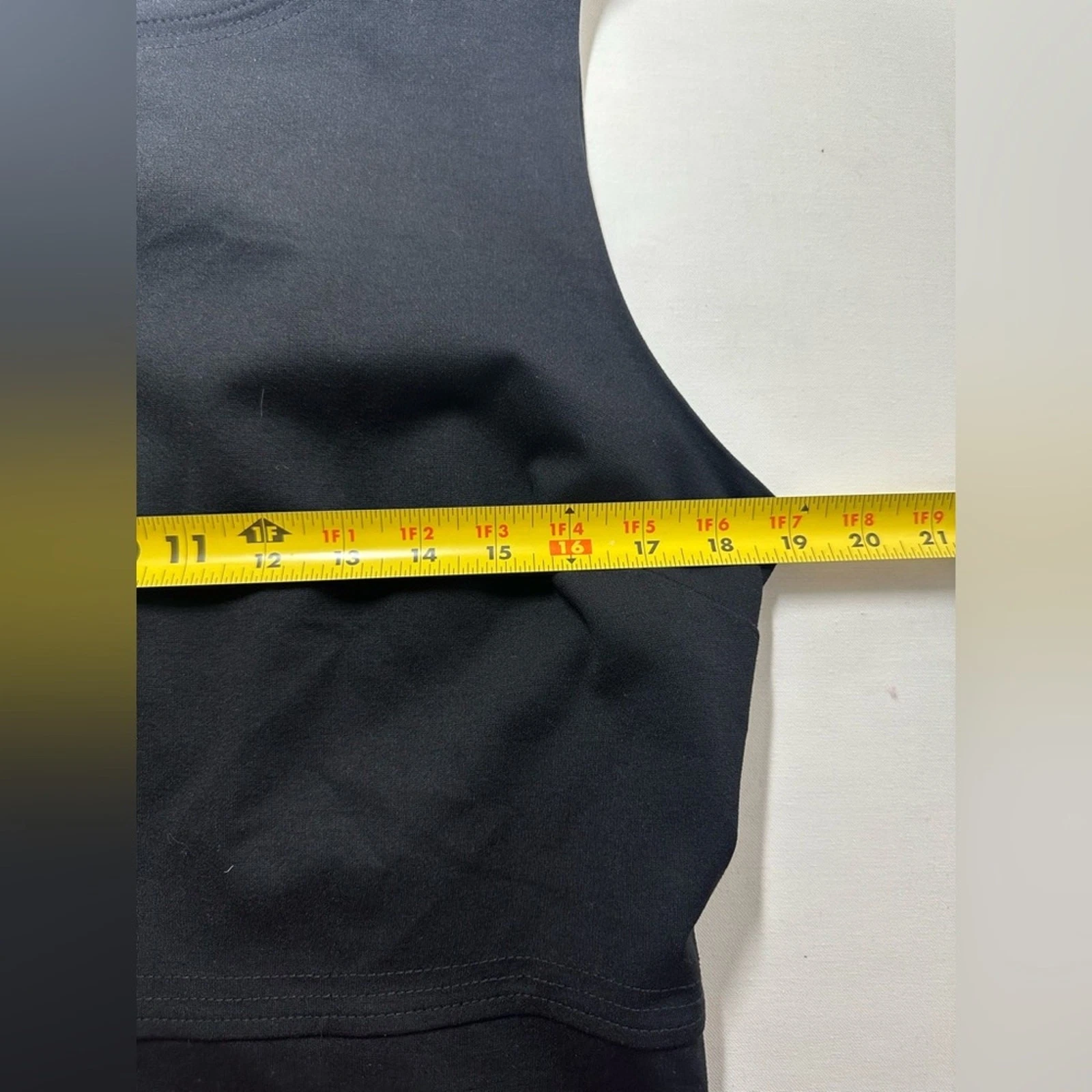 Abito smerlato Kate Spade foro chiave nero ponte elasticizzato taglia XL us intime ottimeioni condi l