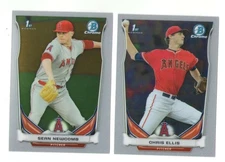 2014 Bowman Chrome Draft & Top Prospects  LOS ANGELES ANGELS of ANAHEIM 