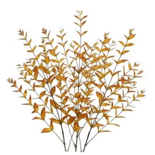  3PCS Artificial Fall Stems – 36.2" Long Stem Leaf Branches, Autumn Golden