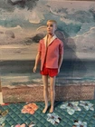Vintage Barbie Ken Doll with Painted Blonde Hair Blue Eyes Original Outfit 1960s