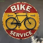 Tin Metal Signs Home Décor Aluminum, Vintage Bicycle Repair Service Plaque, Bicy