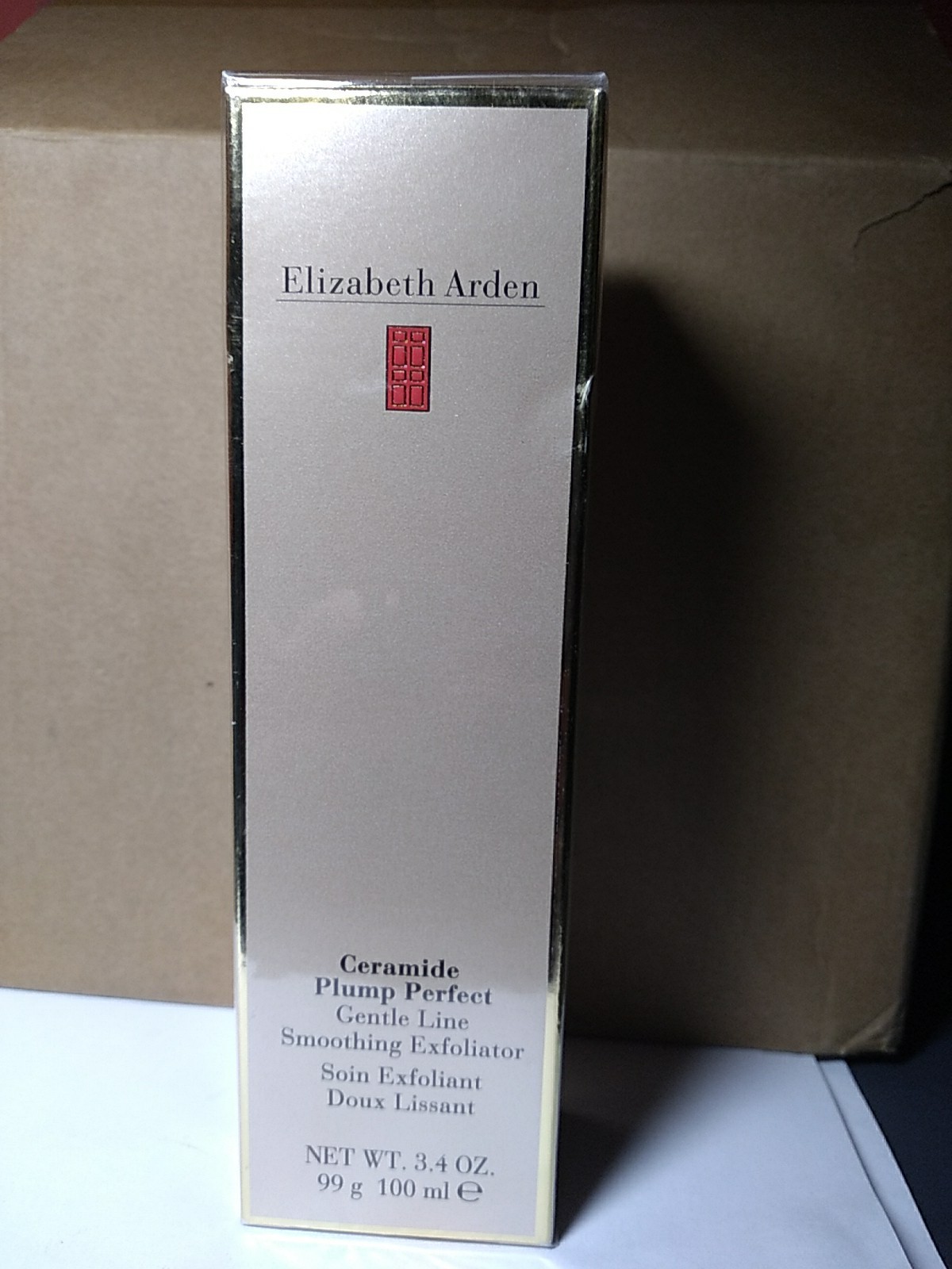 Elizabeth Arden Ceramide Gentle Line Smoothing Exfoliator 3.4 oz NIB